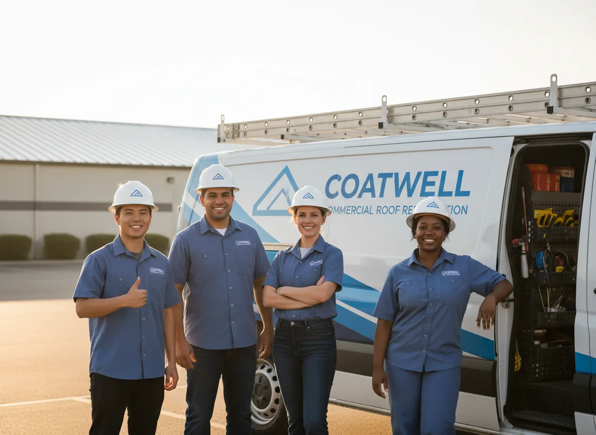 Commercial roof coating company in Livermore, IA